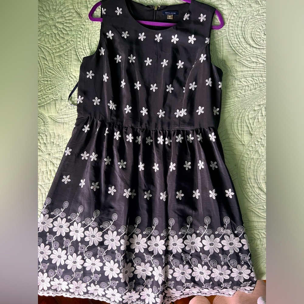 So cute for summer! Tommy Hilfiger embroidered dress